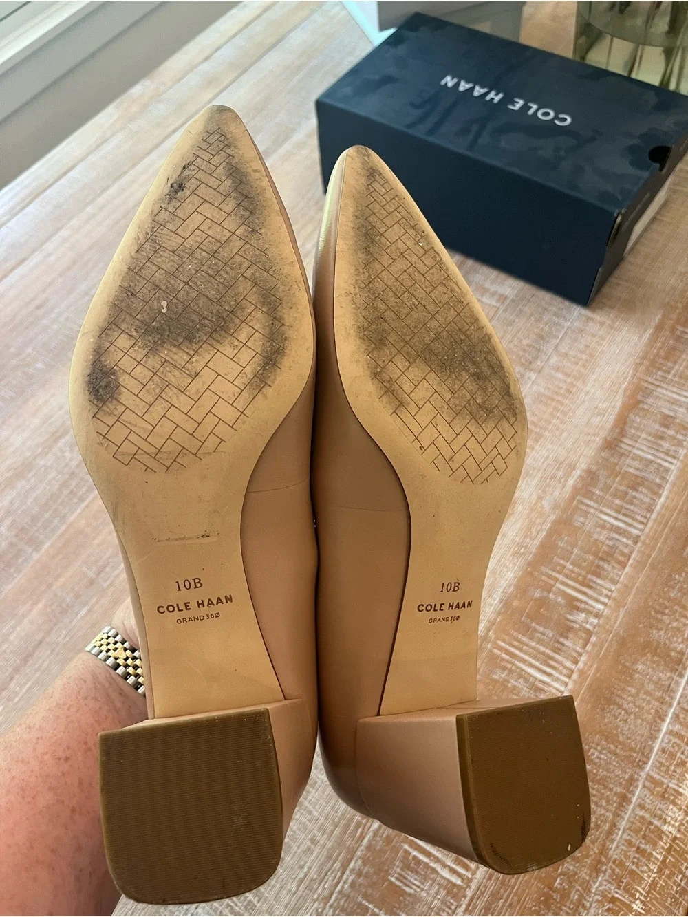 Cole Haan Block Heel Pumps